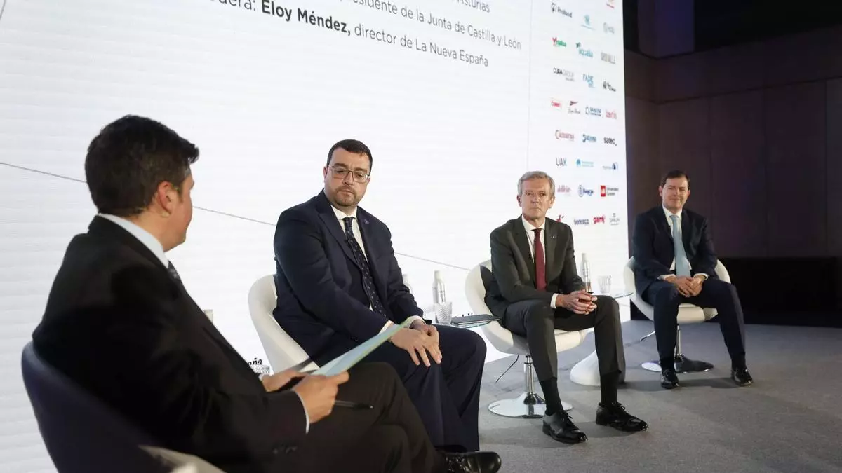 Barbón, Rueda y Mañueco reclaman avances en el Corredor Atlántico, el fin de los peajes y un nuevo modelo de financiación