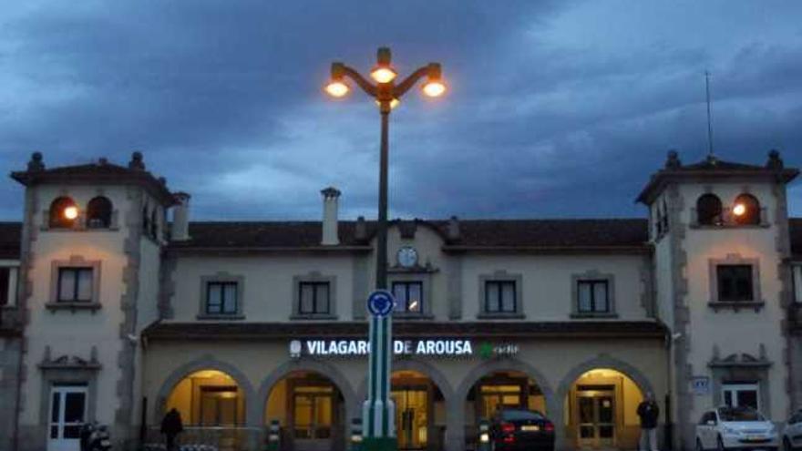 Actual estación de ferrocarril de Vilagarcía de Arousa.  // Iñaki Abella