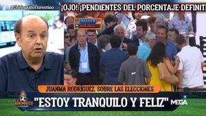 Juanma Rodríguez en El Chiringuito: Florentino Pérez es el mejor presidente de la historia del Real Madrid