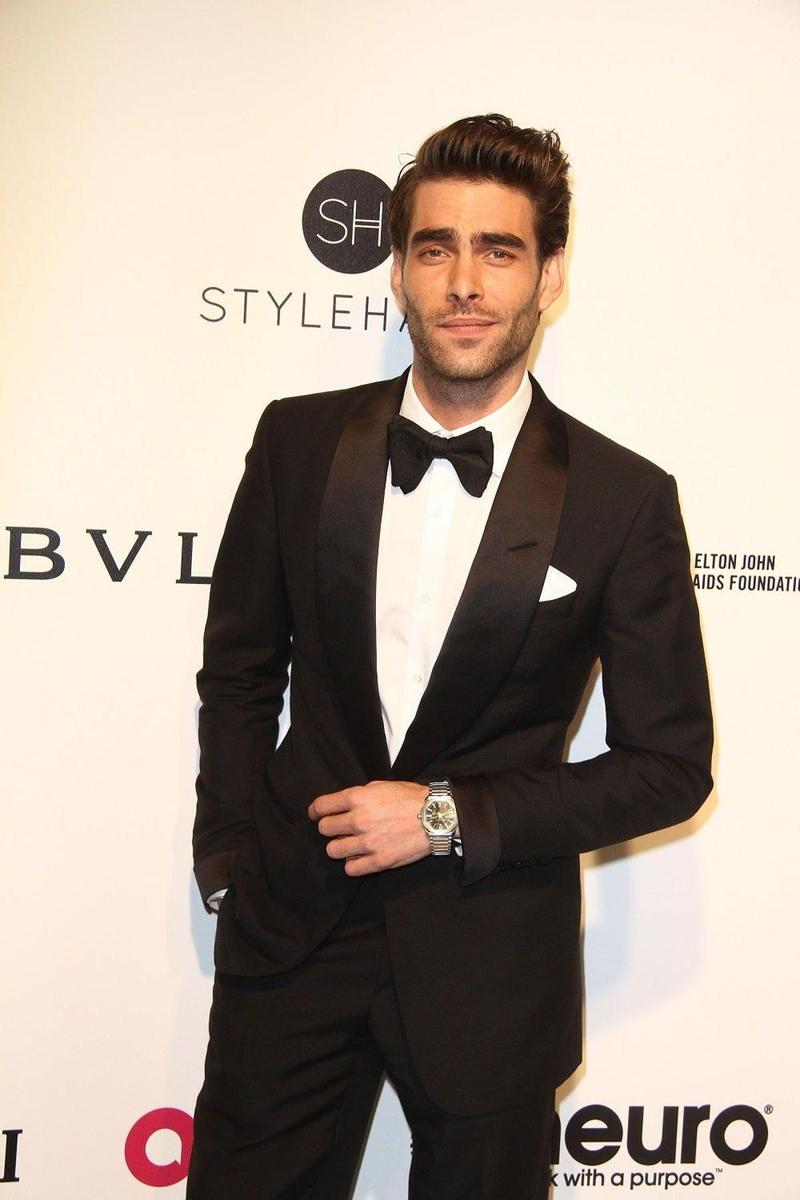 Jon Kortajarena en la fiesta de Elton John ost Oscar 2017