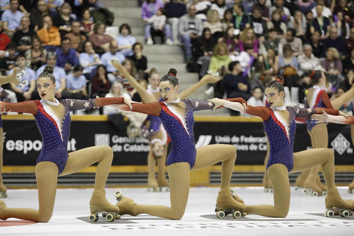 Les fotos de la primera semifinal del campionat de Catalunya de grups de xou a Fontajau