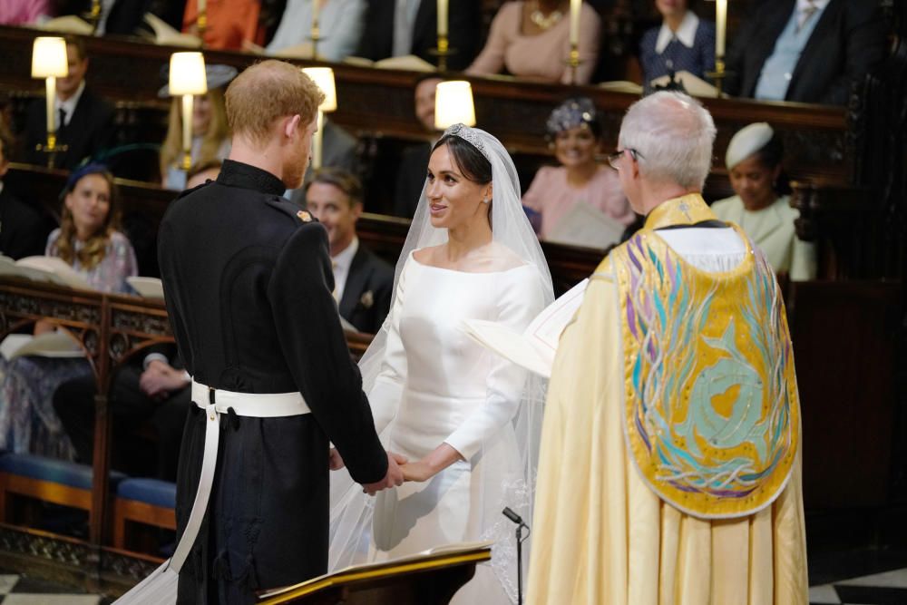 El príncipe Harry y Meghan Markle, marido y mujer
