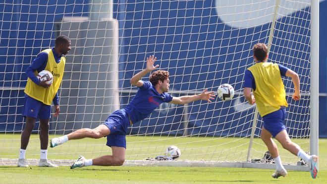 Las divertidas anécdotas del último entrenamiento del Barça