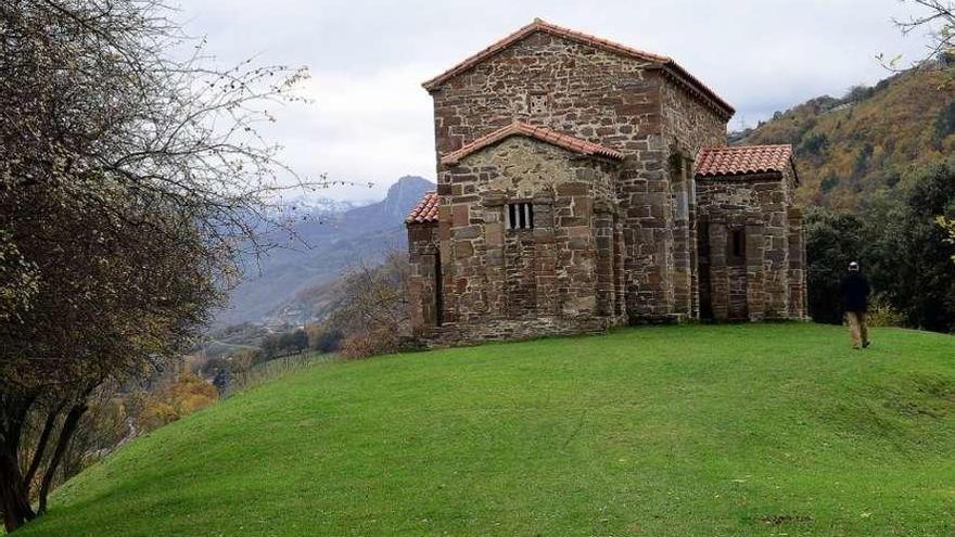 El templo prerrománico de Santa Cristina de Lena.