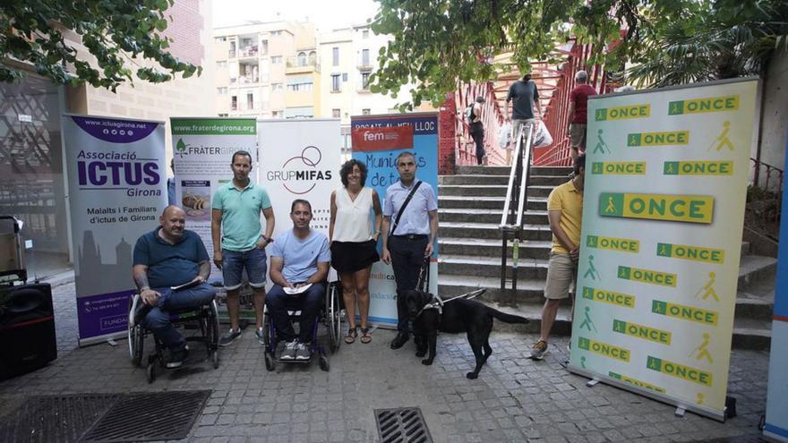 Entitats denuncien una davallada «escandalosa» de la partida per a l’accessibilitat