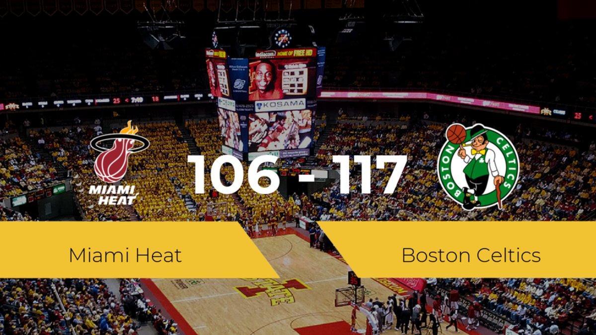 Triunfo de Boston Celtics ante Miami Heat por 106-117