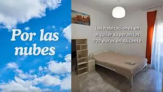 Hasta 750 por una habitación en un piso compartido en Alicante