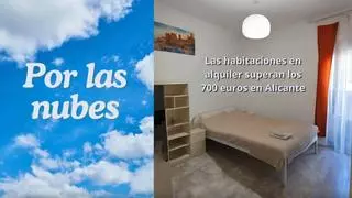 El alquiler de habitaciones en Alicante, por las nubes