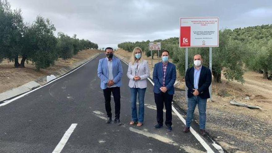 El Ayuntamiento recepciona la obra de la carretera del Buitrón, de Bujalance a Castro del Río