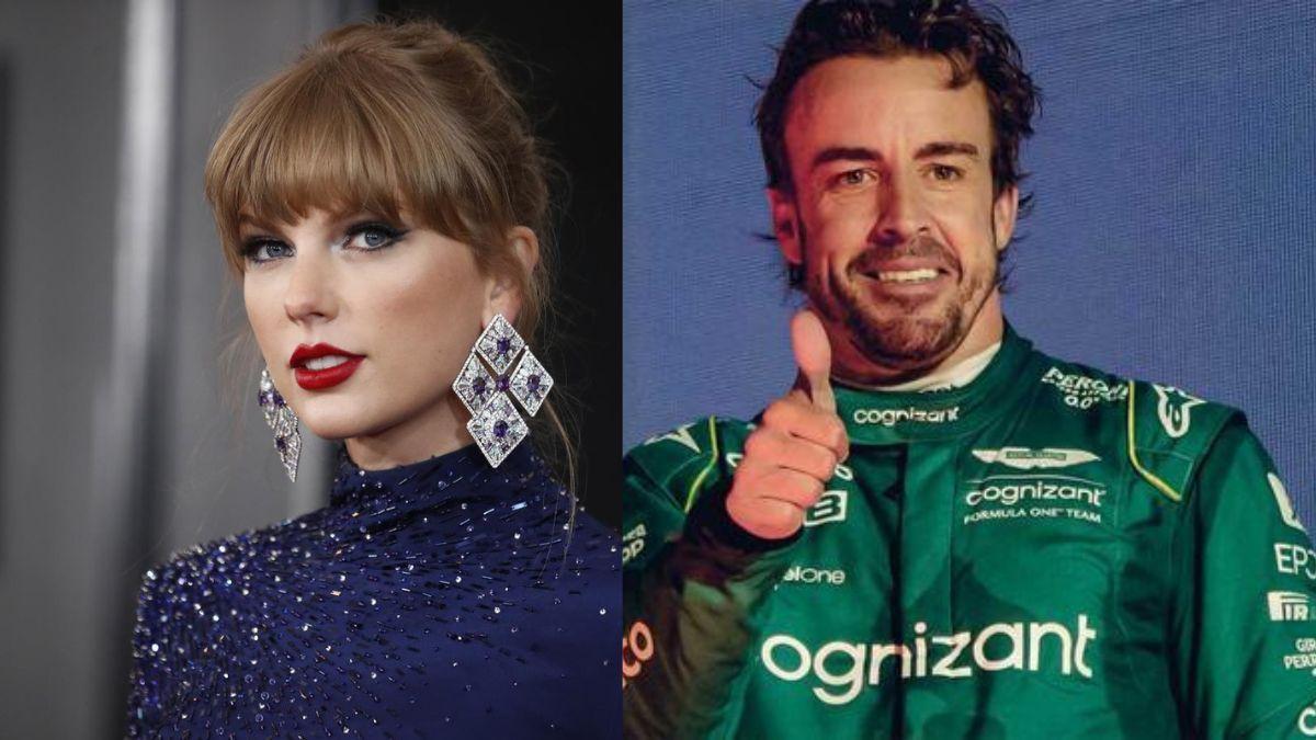 Taylor Swift i Fernando Alonso