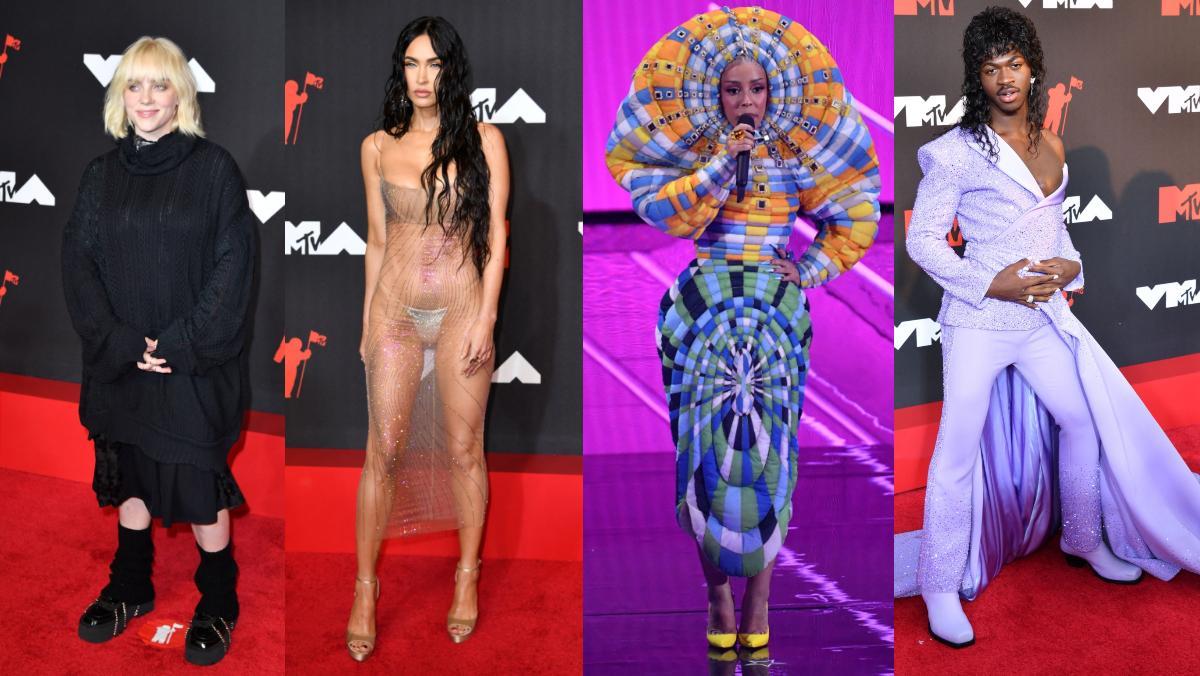 Els ‘looks’ més extrems dels premis MTV: de l’XL negre de Billie Eilish al no vestit de Megan Fox