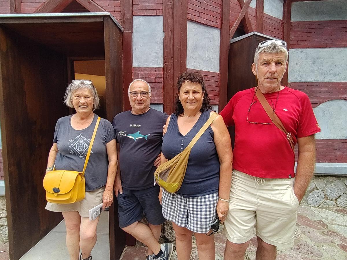 Esperon Abadie, Louis Martin, Alice Bernard y Gabriel Duval