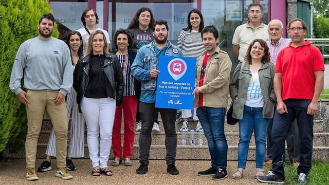 Responsables del BNG de la comarca. |   // L.O.