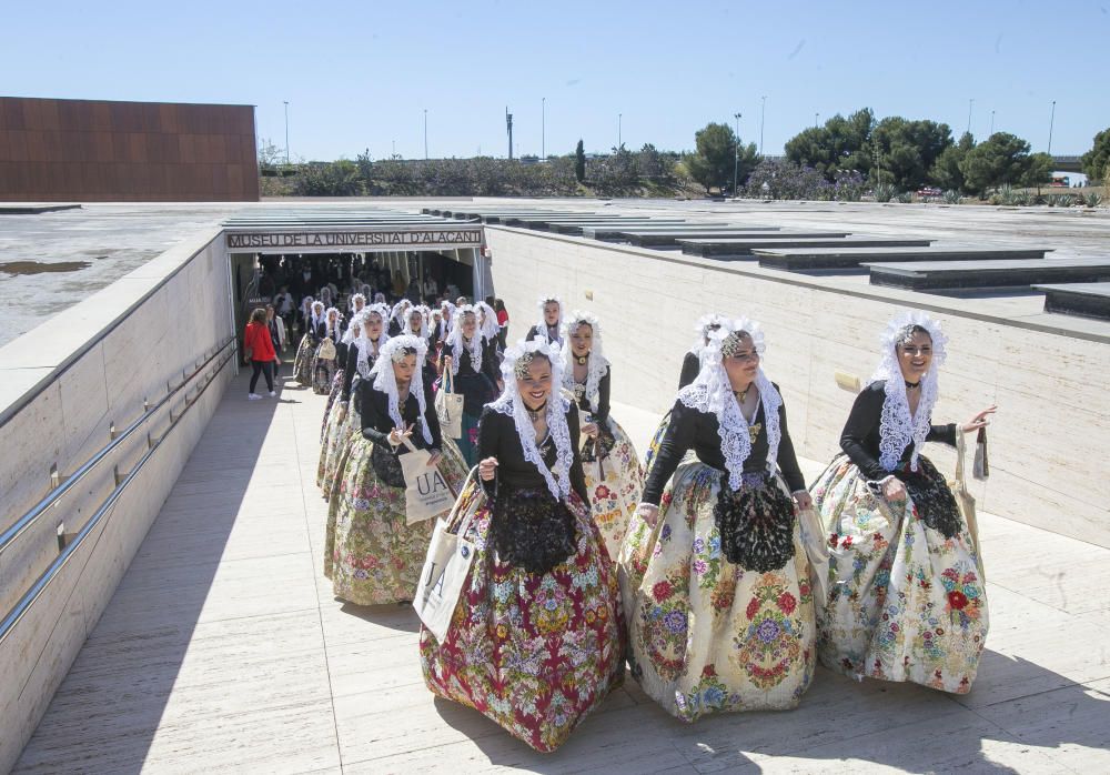 Hogueras en la Universidad de Alicante