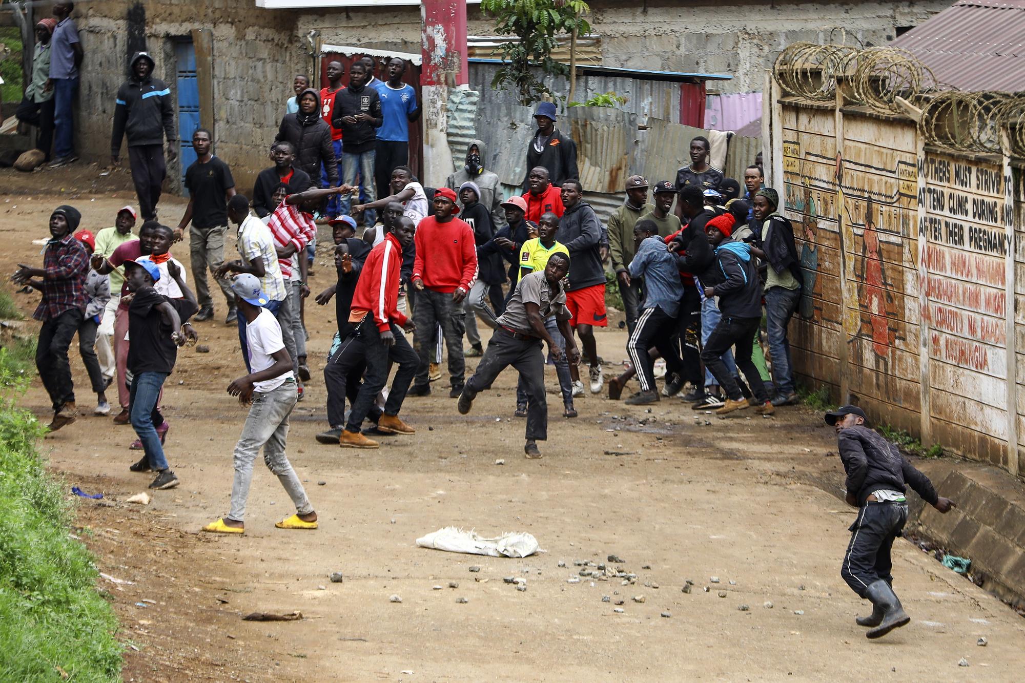 Nationwide anti-government protests in Kenya