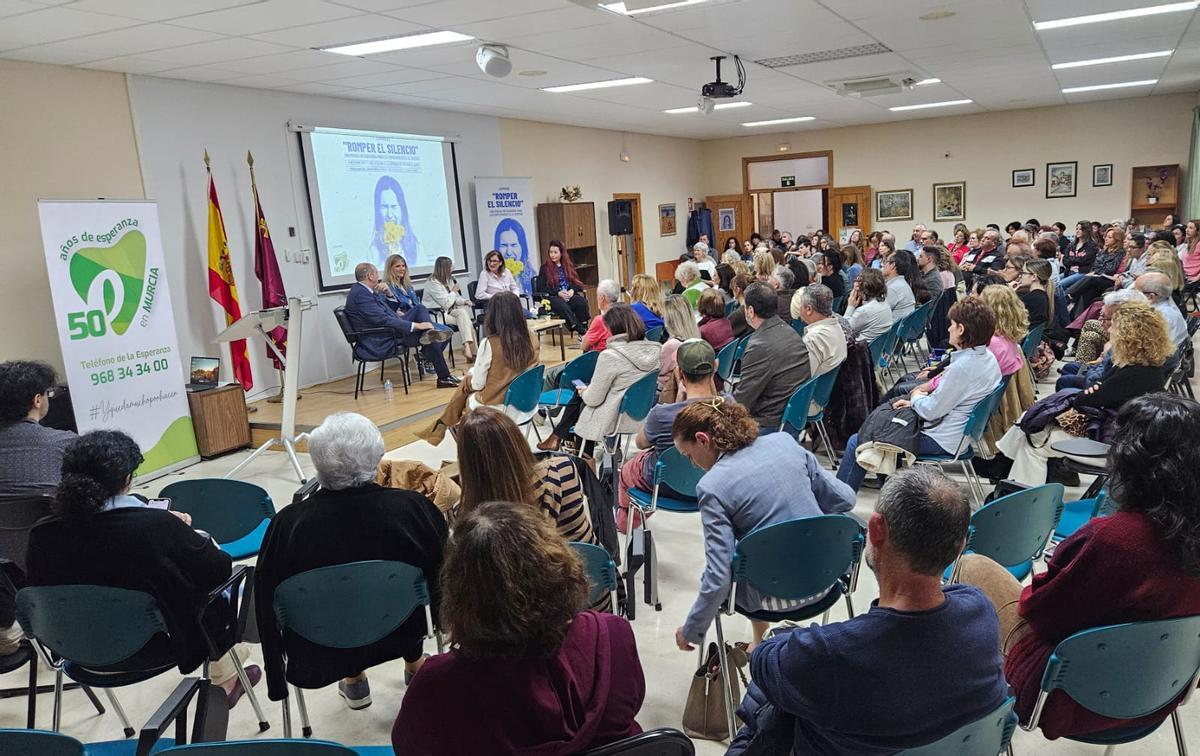 Jornadas del Teléfono de la Esperanza celebradas en Murcia.