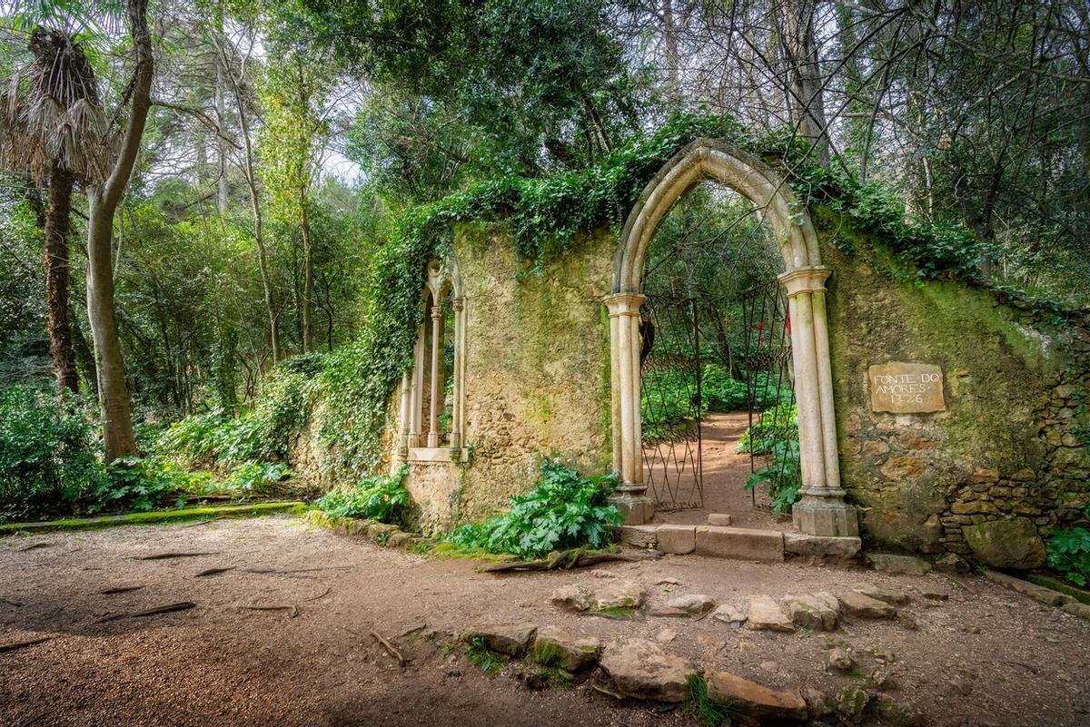 Los jardines de la Quinta das Lágrimas