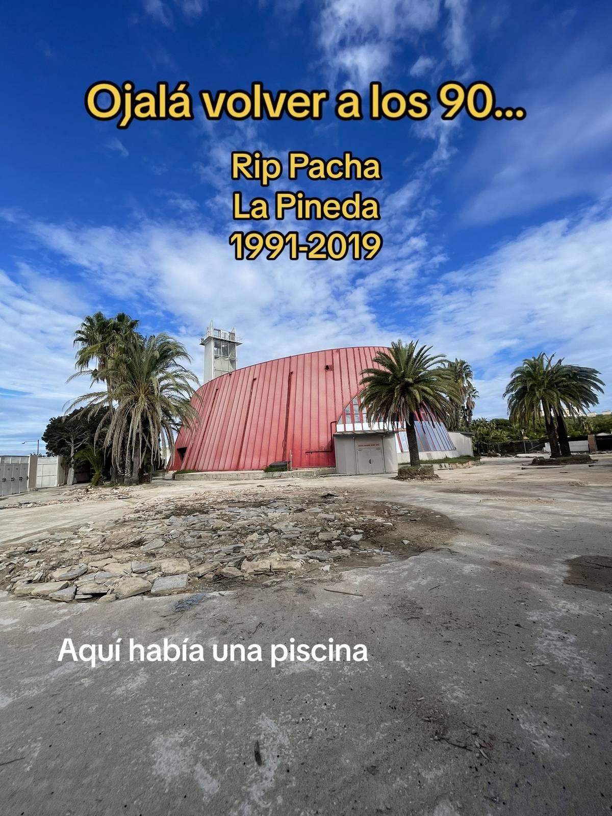 Zona exterior de Pacha La Pineda