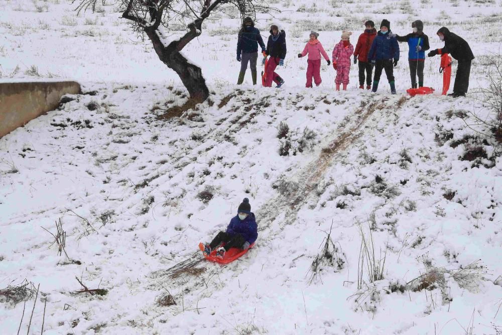 Nieve en Coy, Lorca