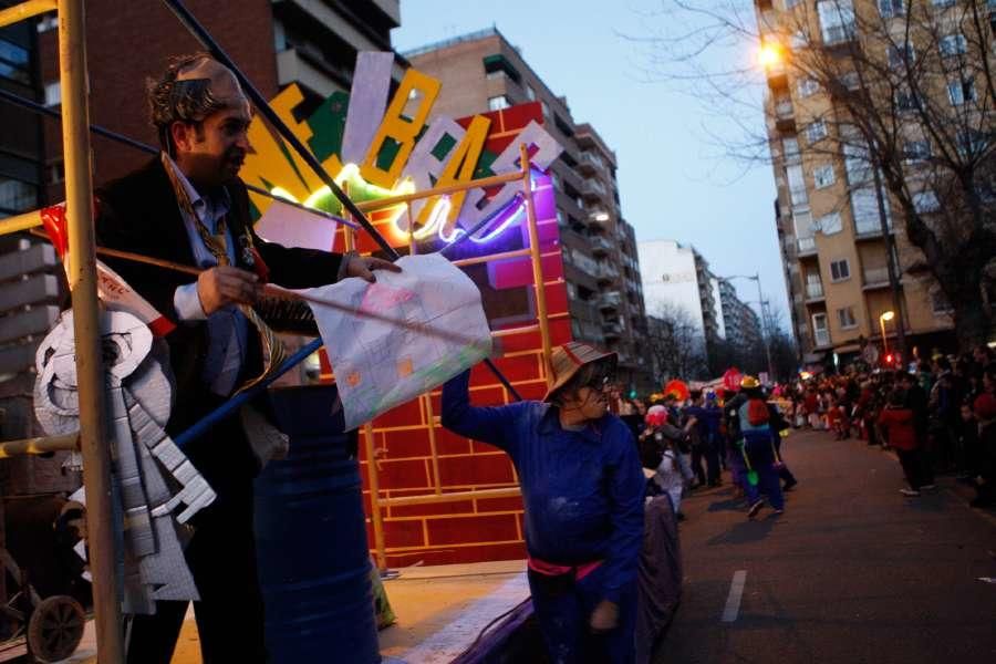 Carnaval Zamora 2017: Desfile de domingo en Zamora