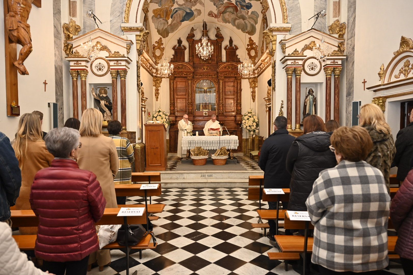 Las imágenes de la fiesta de Sant Antoni en la ermita del Termet en Vila-real