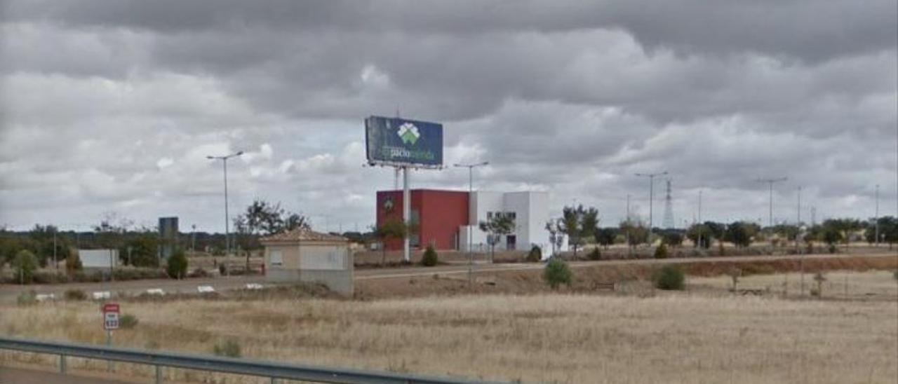 Vista del polígono industrial Expacio Mérida.