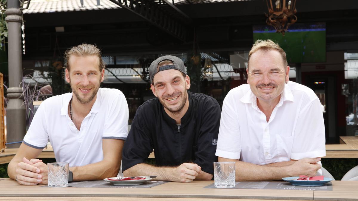 Von Links: Niko Grote, Sander van Toorn, Carsten Schulz.