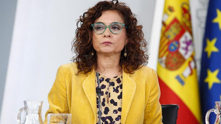 La ministra de Hacienda, María Jesús Montero // Eduardo Parra