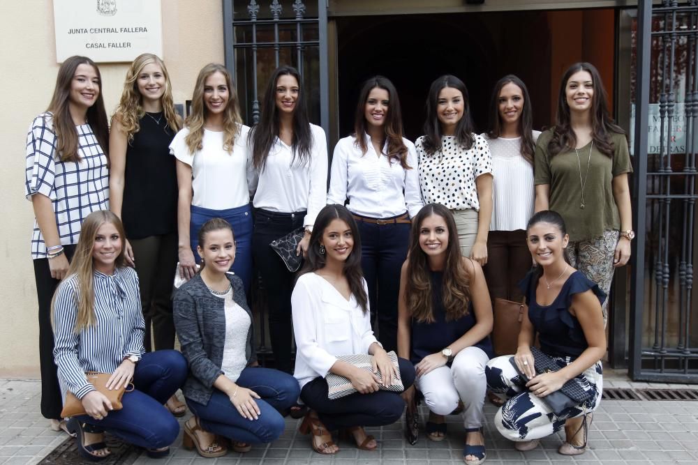 Primer día de las candidatas a fallera mayor 2017