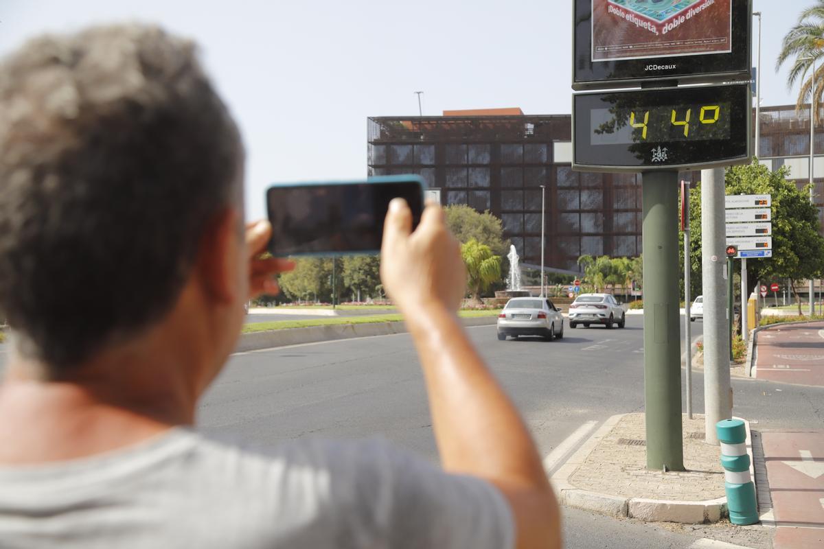 Córdoba Calor termómetro verano