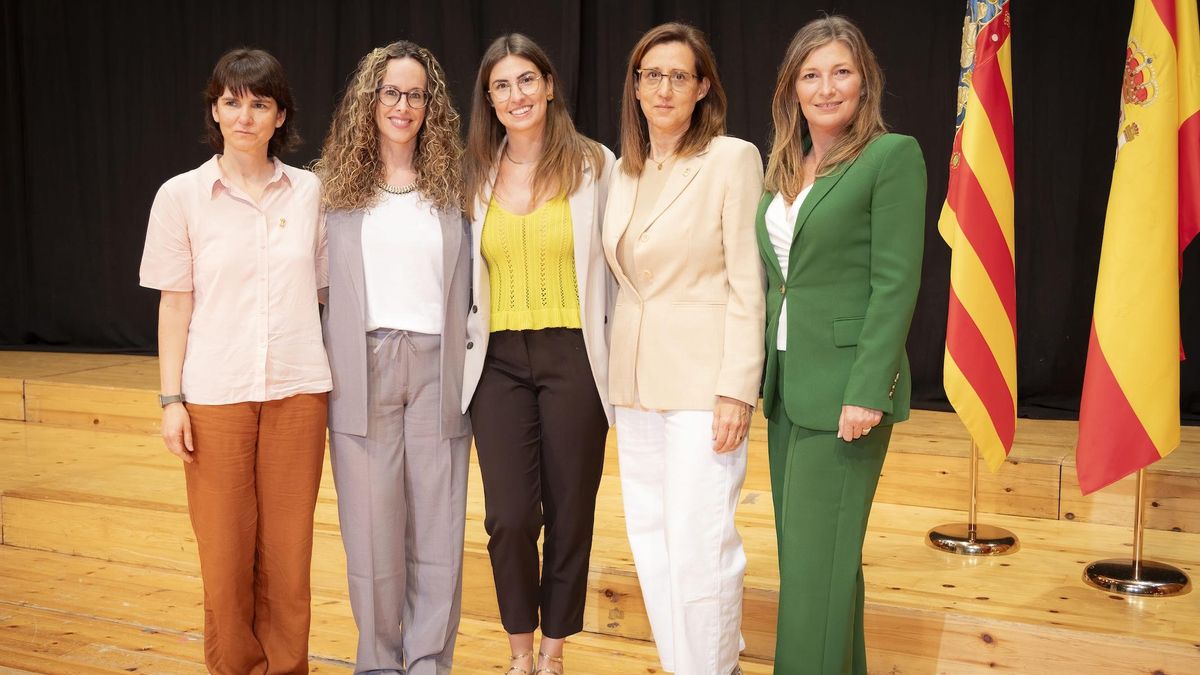 María Vidagany Murgui (UJI), Iris Usach Pérez (UV), Isabel Vidal Esteve (UV), M. José Murgui García (UV) y Ana Nieves Escribá Pérez (VIU)