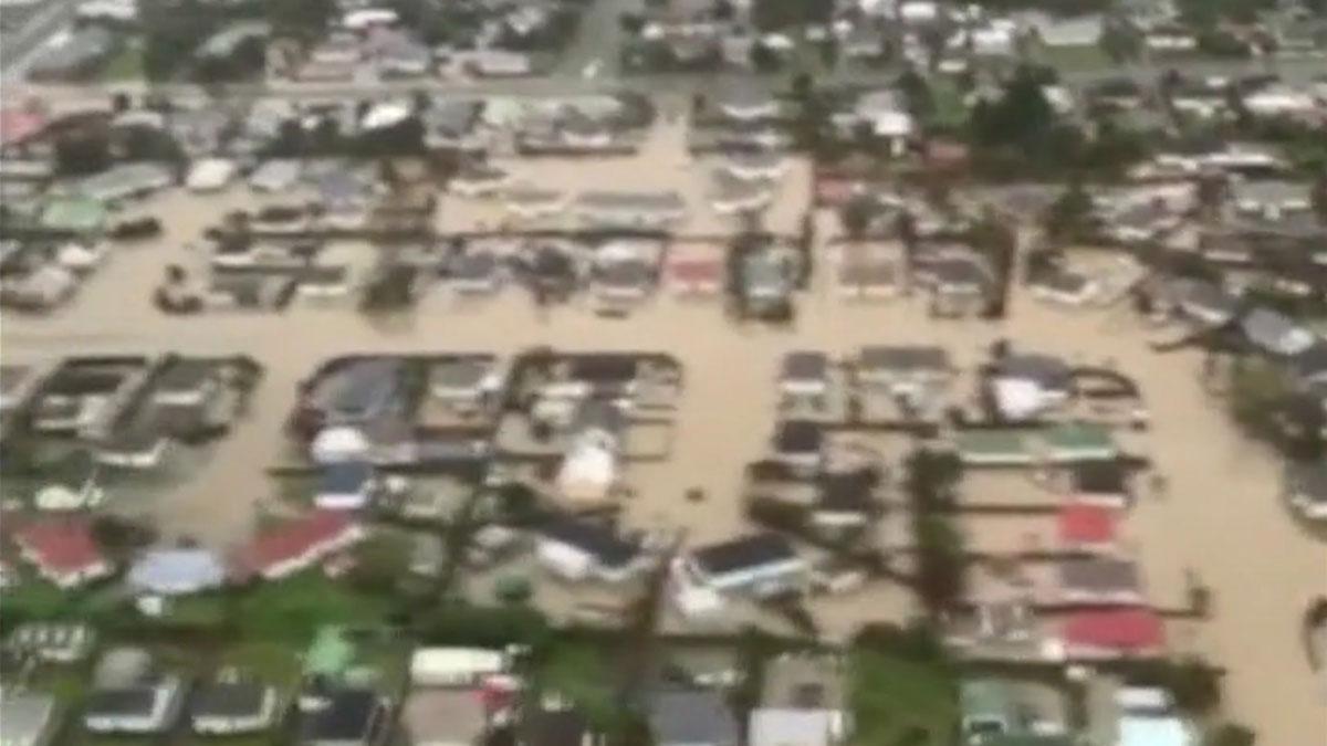 Nueva Zelanda sufre unas inundaciones sin precedentes en la costa oeste del país