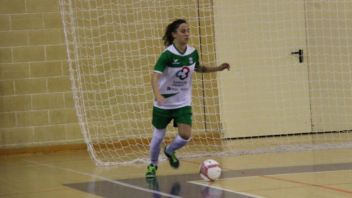 Miriam Fernández, en su anterior etapa en el Cajasur Deportivo Córdoba.