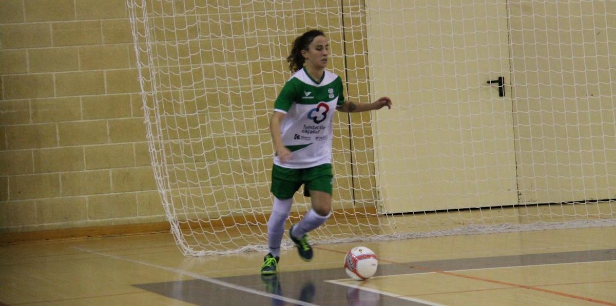 Miriam Fernández, en su anterior etapa en el Cajasur Deportivo Córdoba.