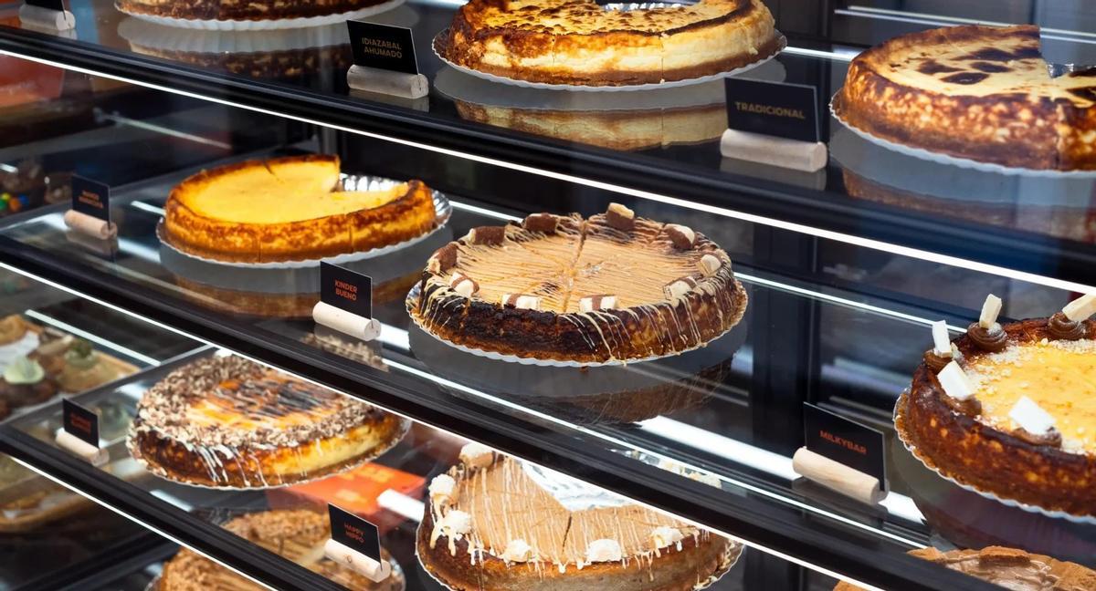 'La Cheesequería' cuenta con más de 25 sabores diferentes de tartas de queso