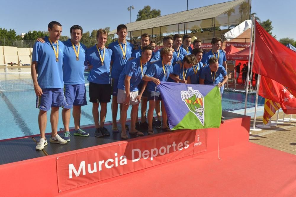 Campeonato de España Cadete de waterpolo en Murcia Parque: Barcelona-Barceloneta