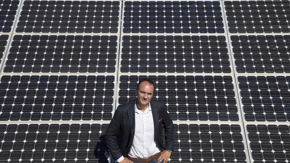Marcos J. Lacruz, presidente de la patronal valenciana de renovables.