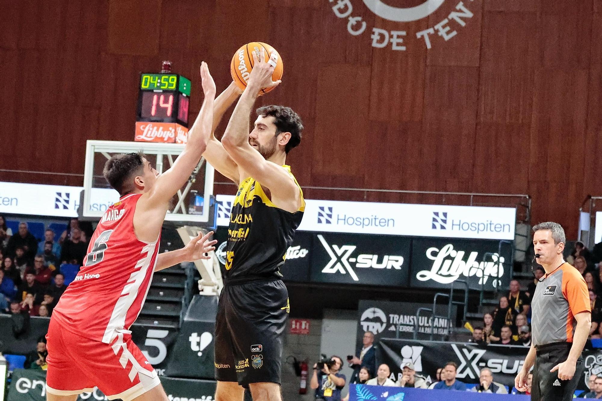 Revive el partido entre La Laguna Tenerife - Basquet Girona