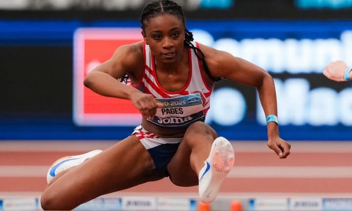 Lerato Pagès apunta muy alto en las vallas altas