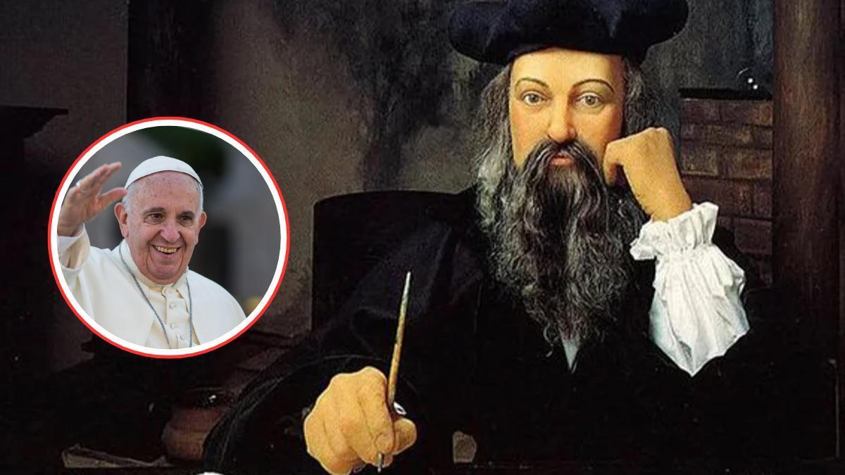 La teoría de Nostradamus que anuncia el fin del mundo tras la muerte del Papa Francisco.