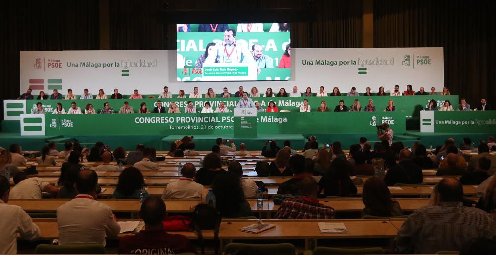 Las imágenes del Congreso Provincial del PSOE de Málaga