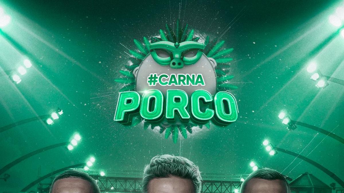 Los jugadores del Palmeiras celebran la goleada