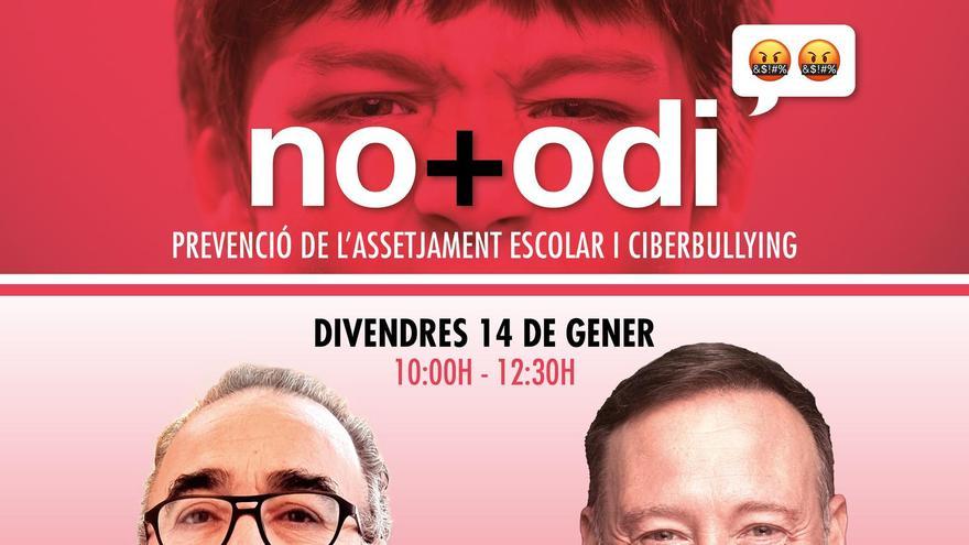 Pedro García Aguado y Ángel Avilés imparten una jornada contra el acoso escolar en el Palacio de Congresos de Ibiza