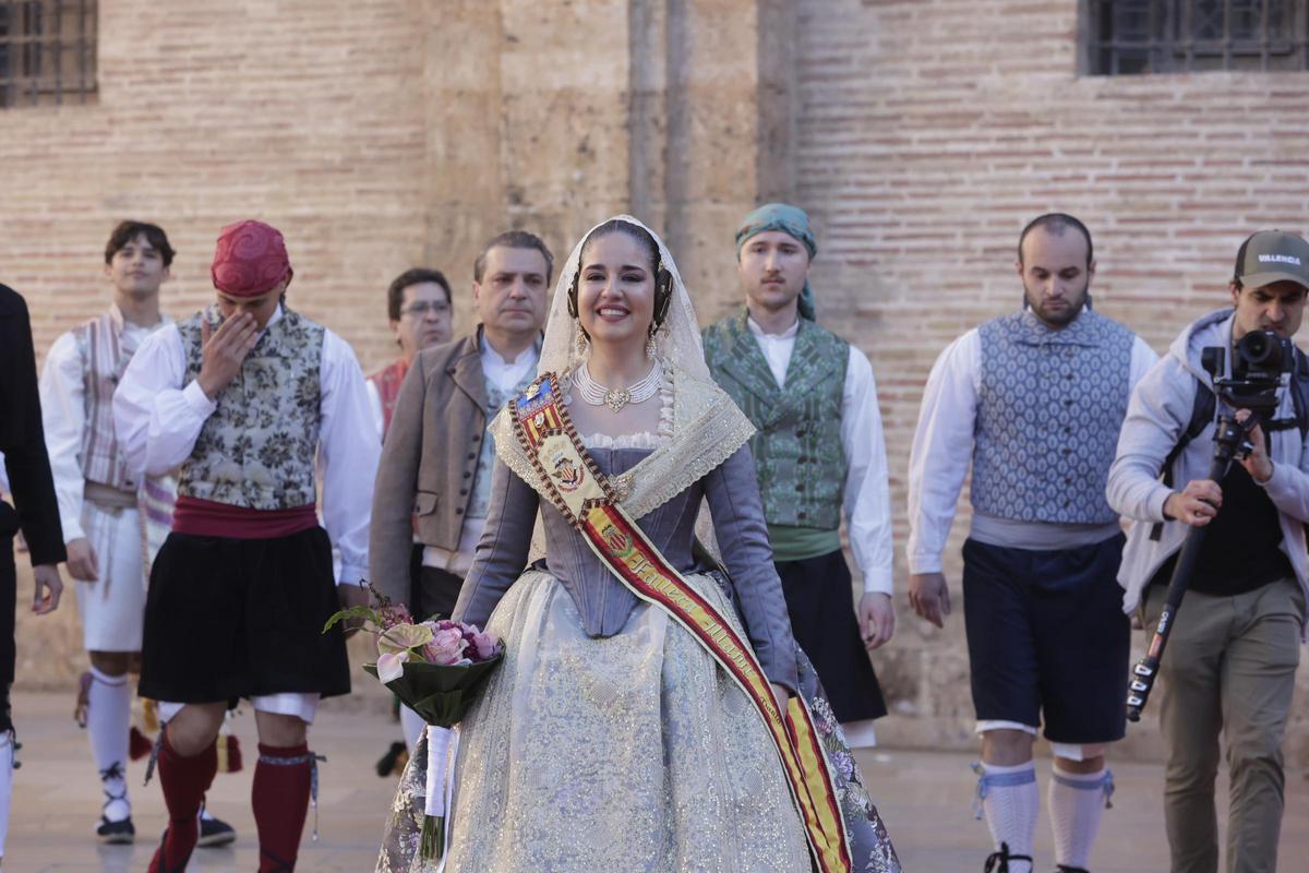 Falleras Mayores en la Ofrenda de 2026 (Día 17 de marzo ·-1/4)