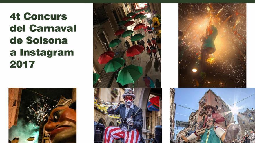 Les fotos finalistes del concurs d&#039;Instagram del Carnaval de Solsona surten a votació