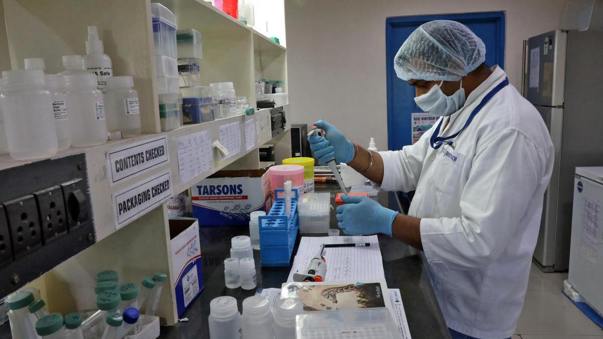 Un cientÃ­fico trabaja en un laboratorio de GCC Biotech.