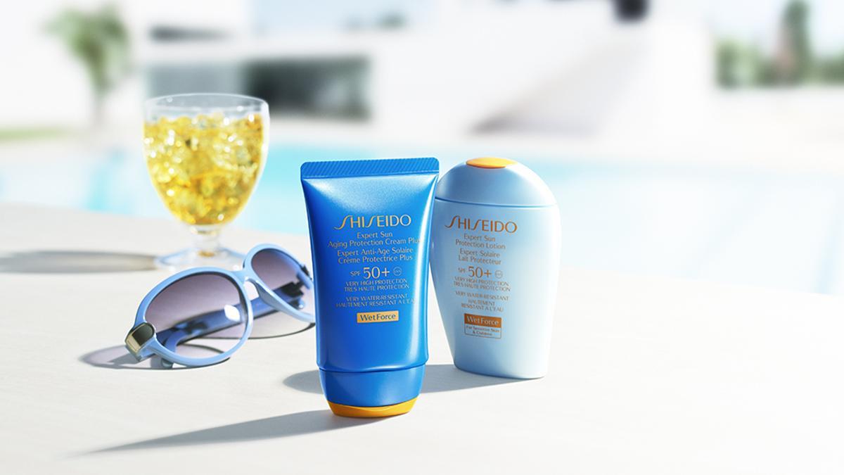 La gama de cremas solares WetForce de Shiseido desafía al agua