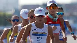 María Pérez logra una plata épica en 20 km marcha
