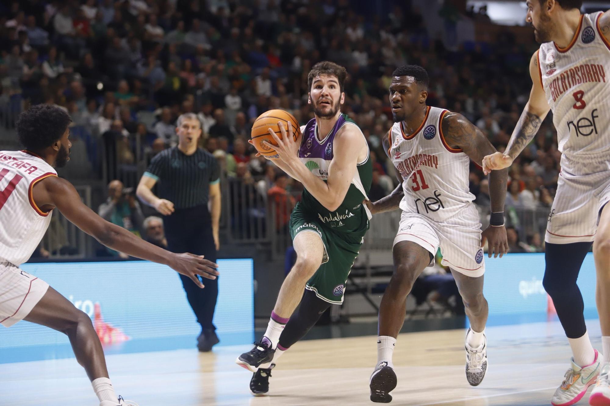 El Unicaja - Galatasaray de la BCL, en imágenes