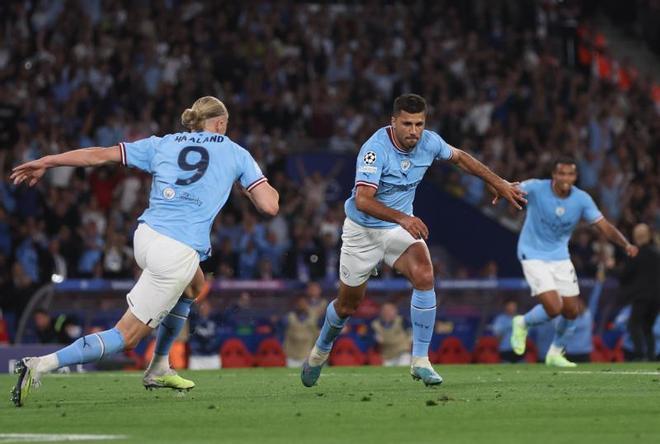 Las mejores imágenes de la final de la Champions entre City e Inter